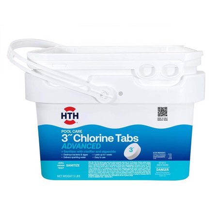 Hth Pool Care Tablet Chlorinating Chemicals 5 lb 42052